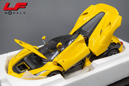 1:18 FERRARI LAFERRARI GIALLO - HOT WHEELS
