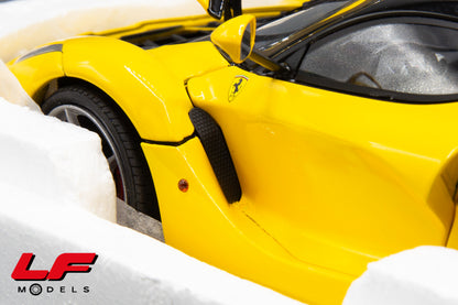 1:18 FERRARI LAFERRARI GIALLO - HOT WHEELS