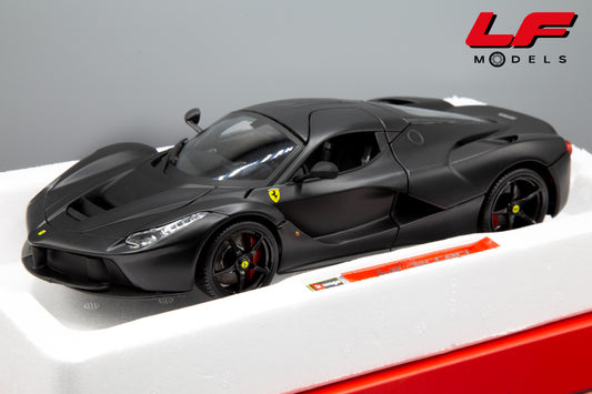 1:18 FERRARI LAFERRARI MATT BLACK - BURAGO