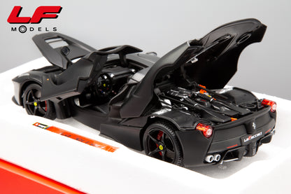 1:18 FERRARI LAFERRARI MATT BLACK - BURAGO