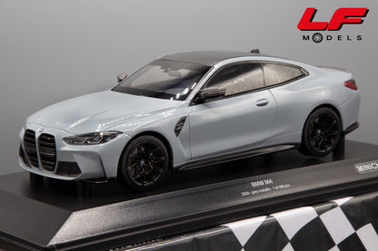 1:18 BMW M4 2020 GREY MET. 155020124 - MINICHAMPS