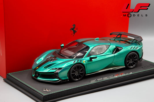 1:18 FERRARI SF90 XX STRADALE GREEN JEWEL P18237O-VET - BBR