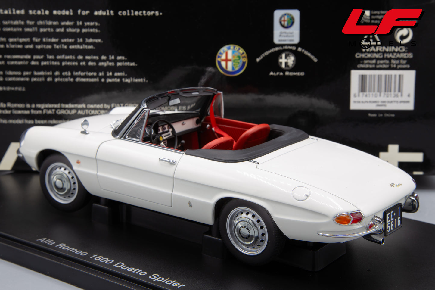 1:18 ALFA ROMEO 1600 DUETTO SPIDER - AUTOART