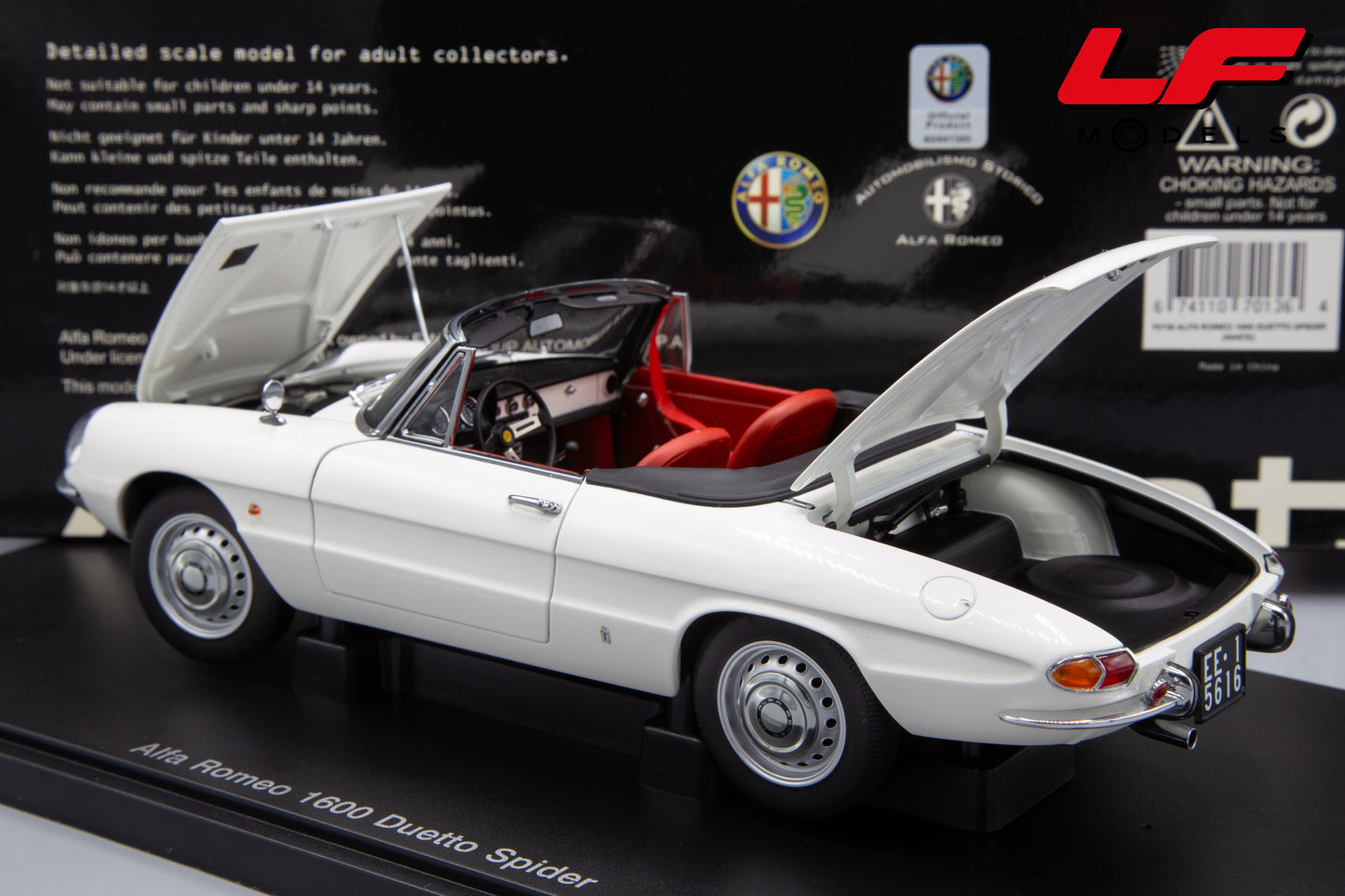 1:18 ALFA ROMEO 1600 DUETTO SPIDER - AUTOART