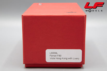1:43 FERRARI F80 VIOLA HONG KONG 2024 LS559L - LOOKSMART