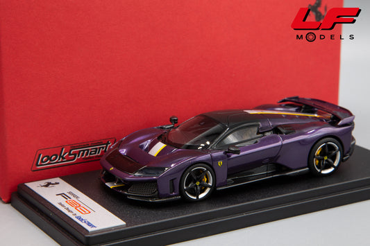 1:43 FERRARI F80 VIOLA HONG KONG 2024 LS559L - LOOKSMART