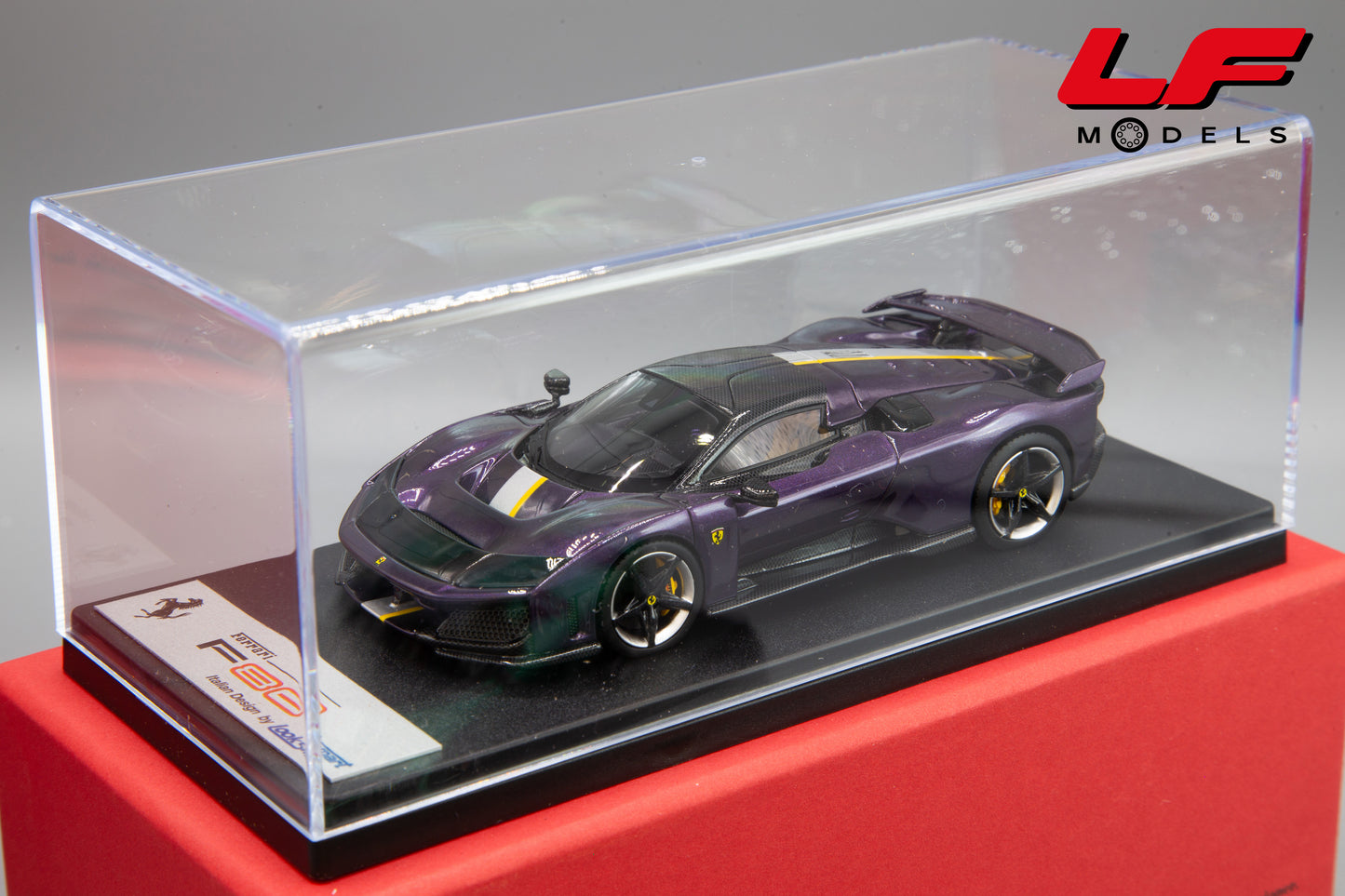 1:43 FERRARI F80 VIOLA HONG KONG 2024 LS559L - LOOKSMART