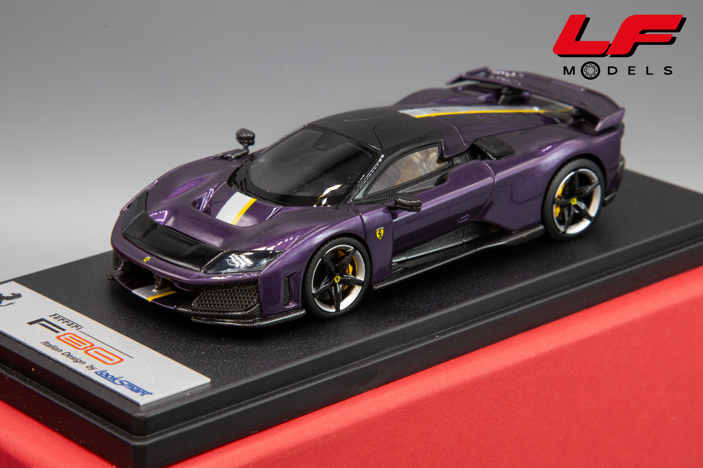 1:43 FERRARI F80 VIOLA HONG KONG 2024 LS559L - LOOKSMART