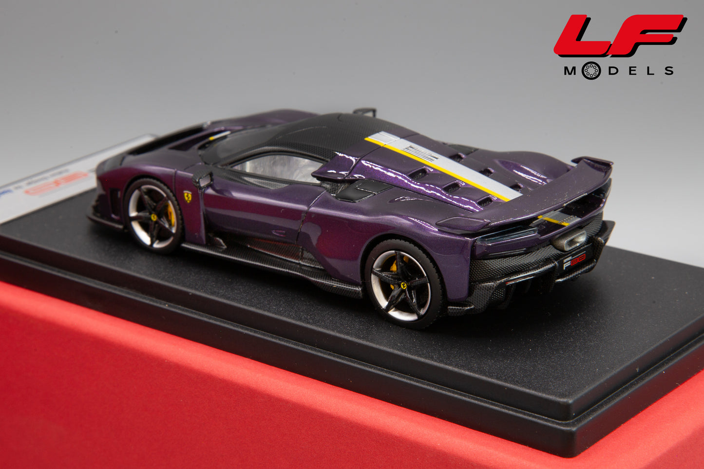 1:43 FERRARI F80 VIOLA HONG KONG 2024 LS559L - LOOKSMART