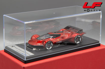 1:43 FERRARI VISION GRAN TURISMO ROSSO MAGMA LS546B - LOOKSMART