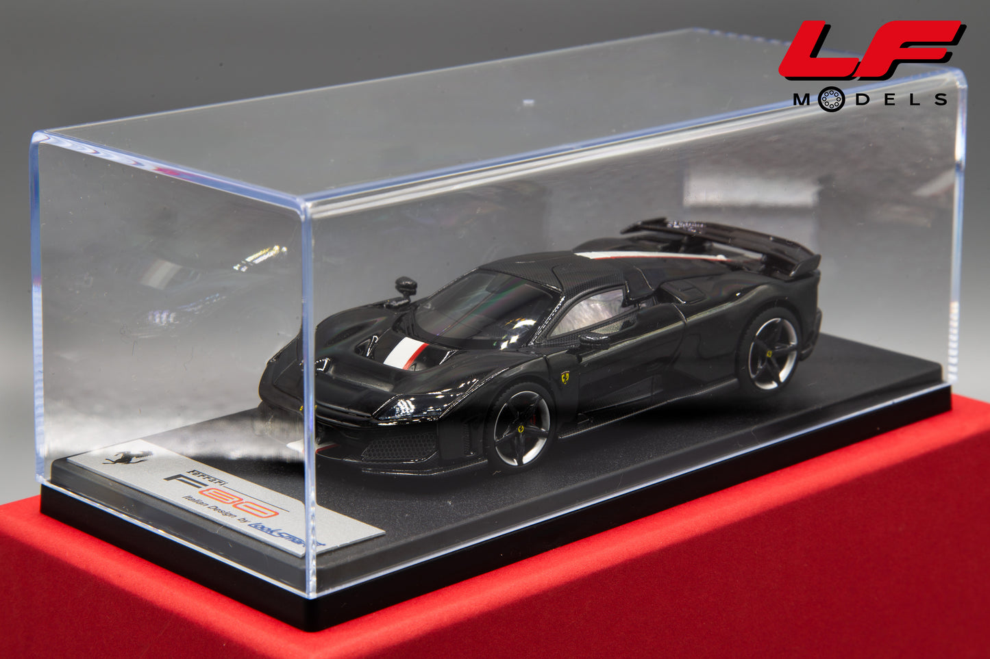 1:43 FERRARI F80 NERO DAYTONA 2024 LS559J - LOOKSMART