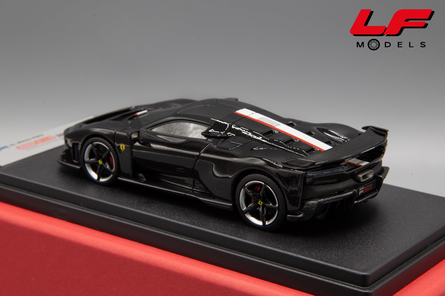 1:43 FERRARI F80 NERO DAYTONA 2024 LS559J - LOOKSMART