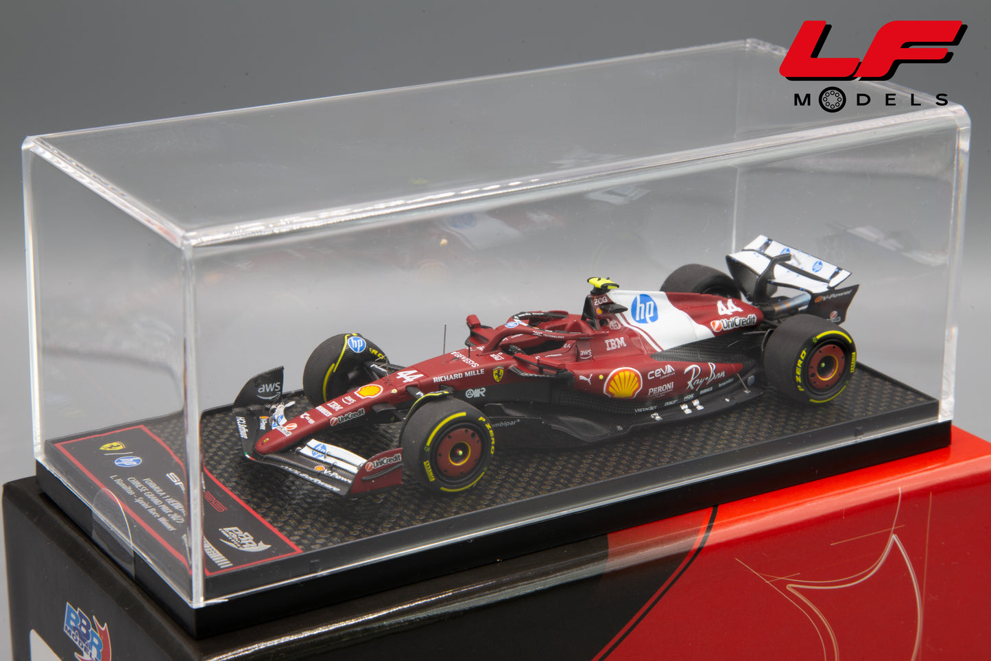 BBR FERRARI SF-25 WINNER SPRINT RACE CHINA 2025 L. HAMILTON 1:43