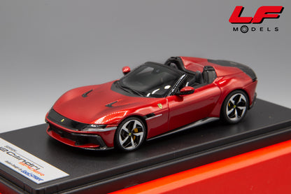 1:43 FERRARI 12 CILINDRI SPIDER 2024 ROSSO IMOLA LS556F - LOOKSMART