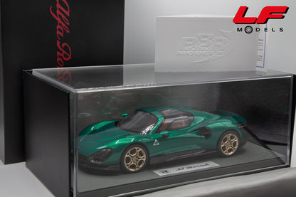 Modellino Alfa Romeo 33 Stradale BBR Models 1:18 imballaggio