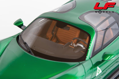 Modellino Alfa Romeo 33 Stradale BBR Models 1:18 vista sedili interni