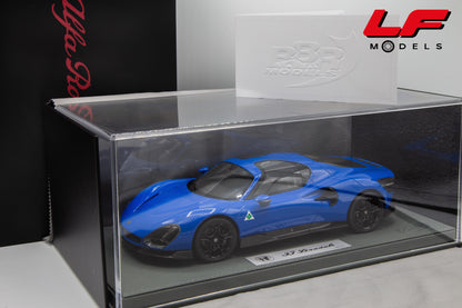 1:18 ALFA ROMEO 33 STRADALE BLU REALE P18264F-VET - BBR