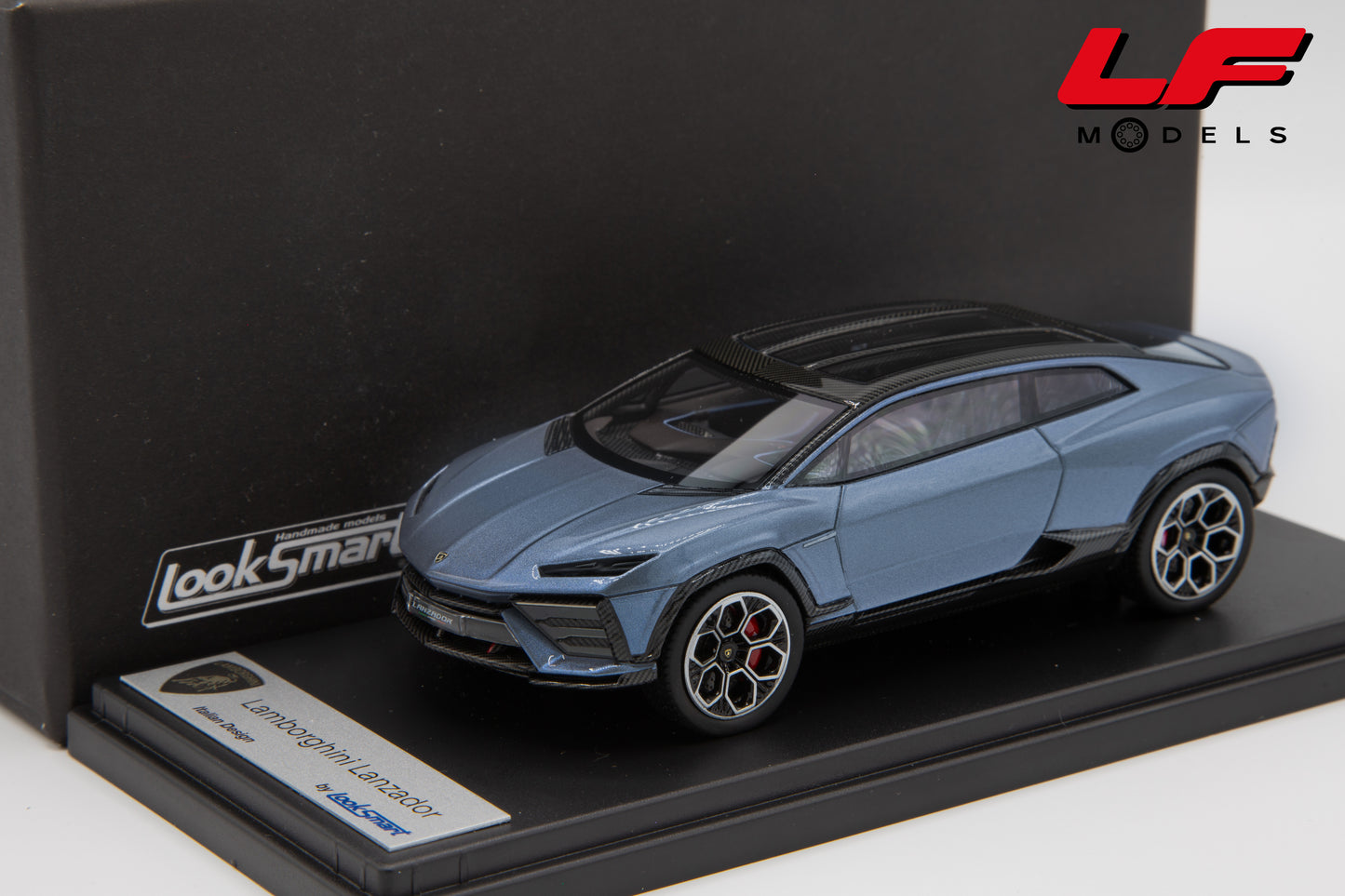 1:43 LAMBORGHINI LANZADOR 2024 AZZURRO ABISSALE LS550A - LOOKSMART