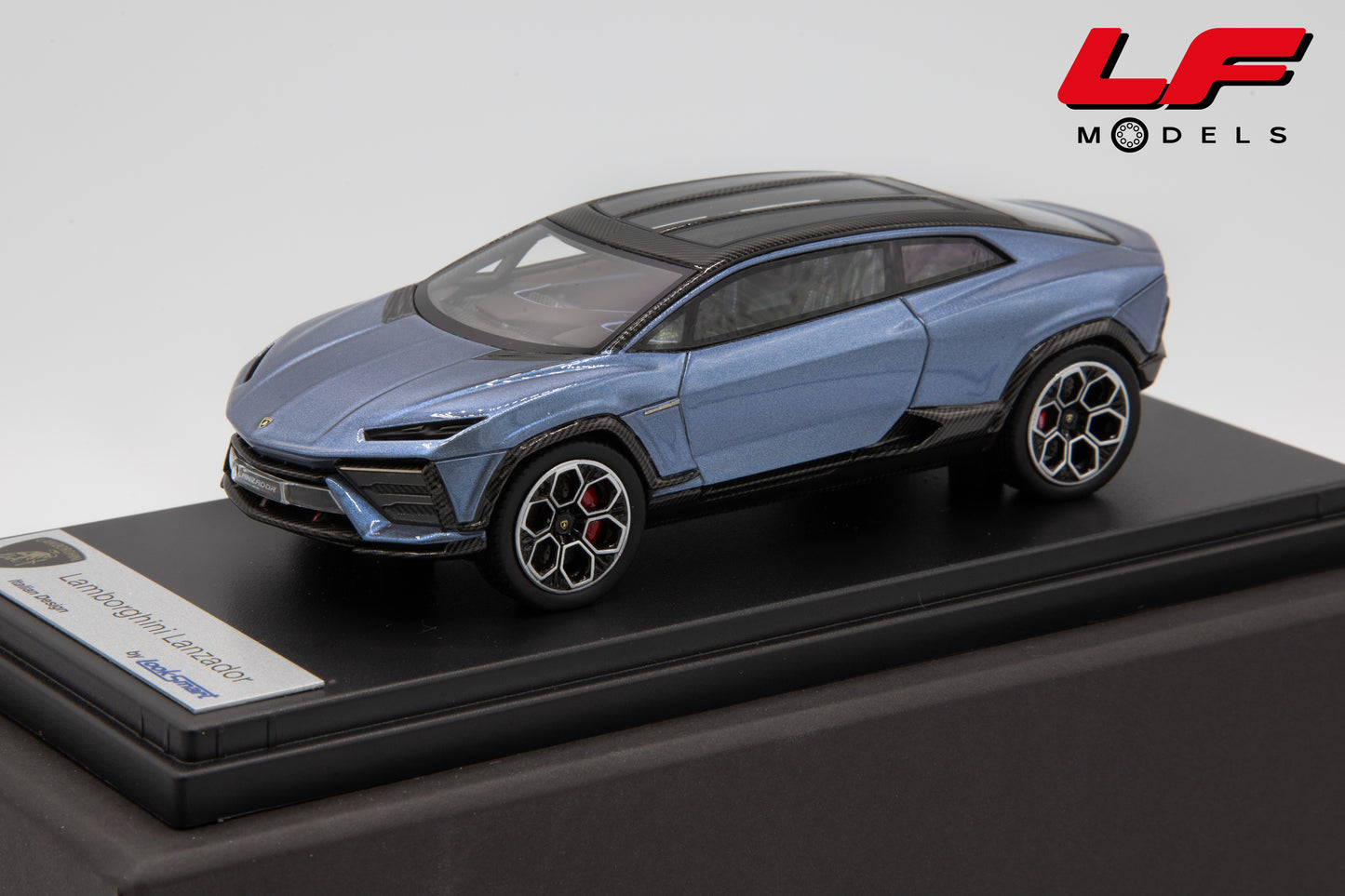 1:43 LAMBORGHINI LANZADOR 2024 AZZURRO ABISSALE LS550A - LOOKSMART