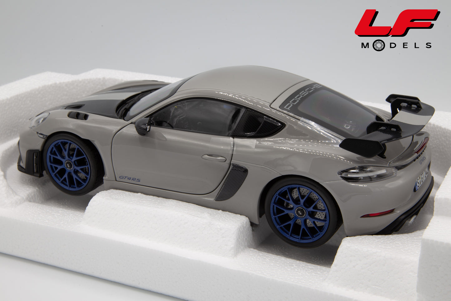 1:18 PORSCHE 718 CAYMAN GT4 RS WEISSACH PACKAGE 2023 - NOREV