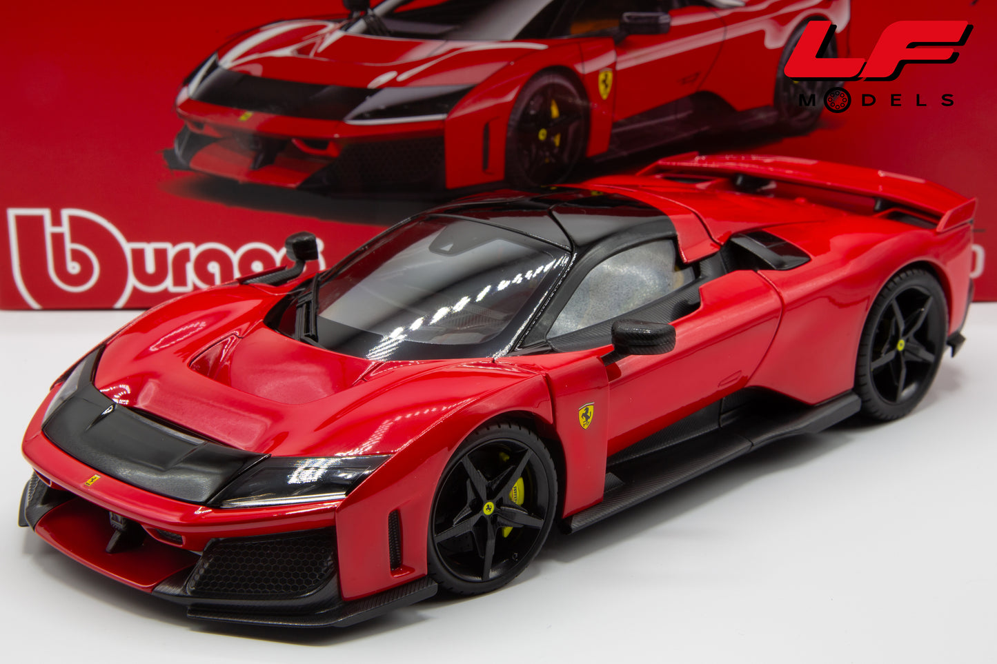 1:18 FERRARI F80 2024 ROSSO CORSA - BURAGO
