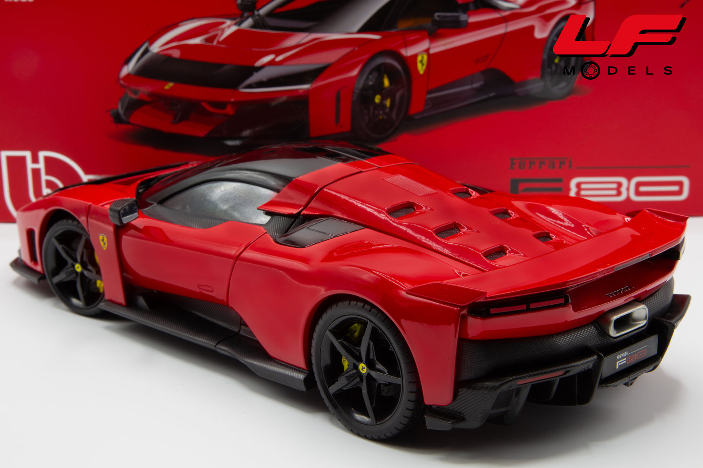 1:18 FERRARI F80 2024 ROSSO CORSA - BURAGO