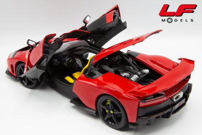 1:18 FERRARI F80 2024 ROSSO CORSA - BURAGO