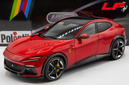 1:18 FERRARI PUROSANGUE 2022 ROSSO MAGMA - POLISTIL
