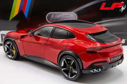 1:18 FERRARI PUROSANGUE 2022 ROSSO MAGMA - POLISTIL