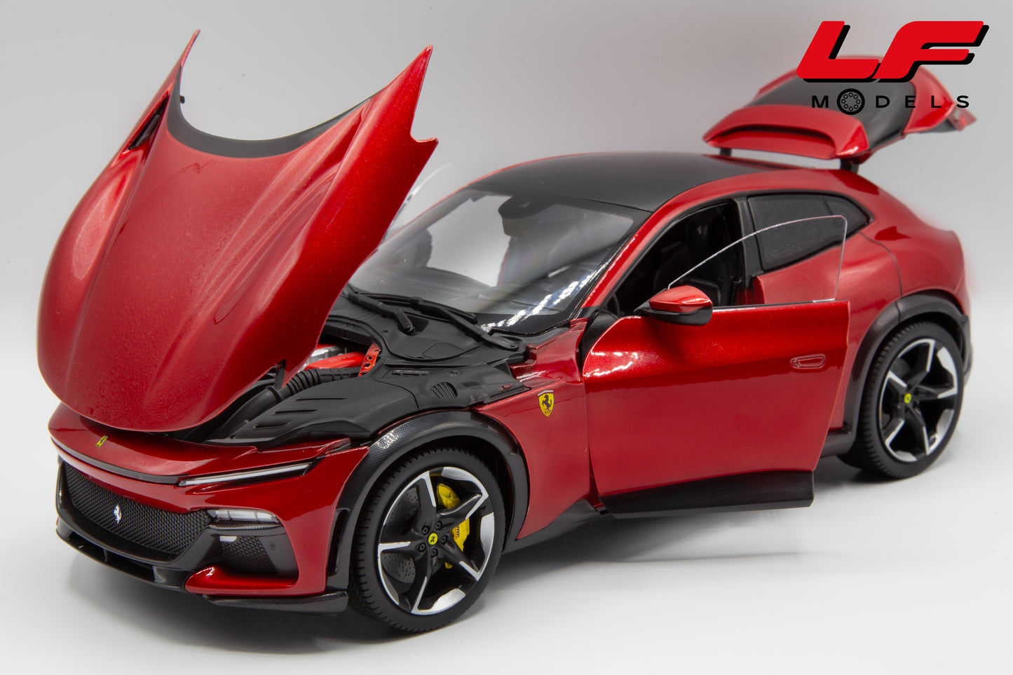 1:18 FERRARI PUROSANGUE 2022 ROSSO MAGMA - POLISTIL