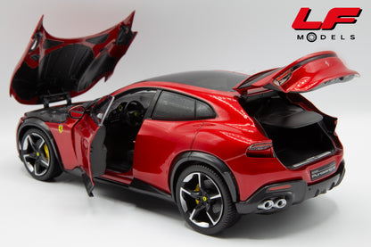 1:18 FERRARI PUROSANGUE 2022 ROSSO MAGMA - POLISTIL