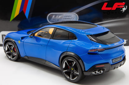 1:18 FERRARI PUROSANGUE 2022 BLU CORSA - POLISTIL