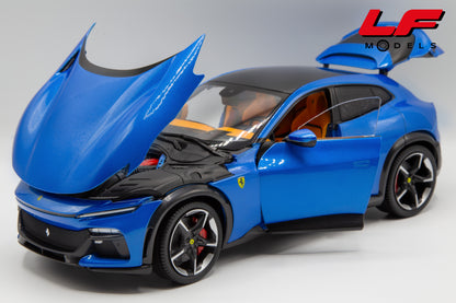 1:18 FERRARI PUROSANGUE 2022 BLU CORSA - POLISTIL