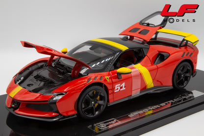 1:18 FERRARI SF90 XX #51 24H LE MANS WINNER LIVERY 2024 - BURAGO
