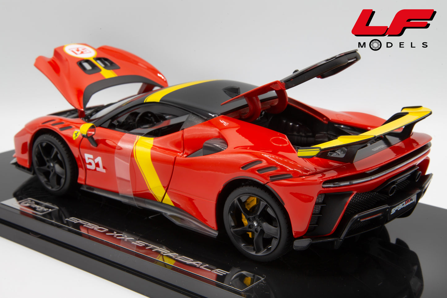 1:18 FERRARI SF90 XX #51 24H LE MANS WINNER LIVERY 2024 - BURAGO