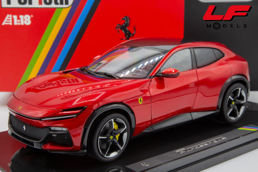 1:18 FERRARI PUROSANGUE 2022 ROSSO MAGMA WITH SHOWCASE - POLISTIL