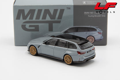 1:64 BMW M3 COMPETITION (G81) TOURING SW BROOKLIN GRAY 2024 - MINI GT