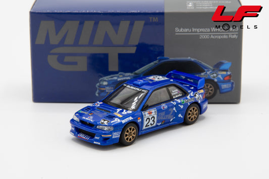 1:64 SUBARU IMPREZA WRC99 RALLY ACROPOLIS 2000 - MINI GT