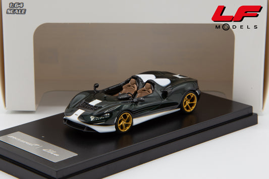 1:64 MCLAREN ELVA 2020 GREEN WHITE - LCD