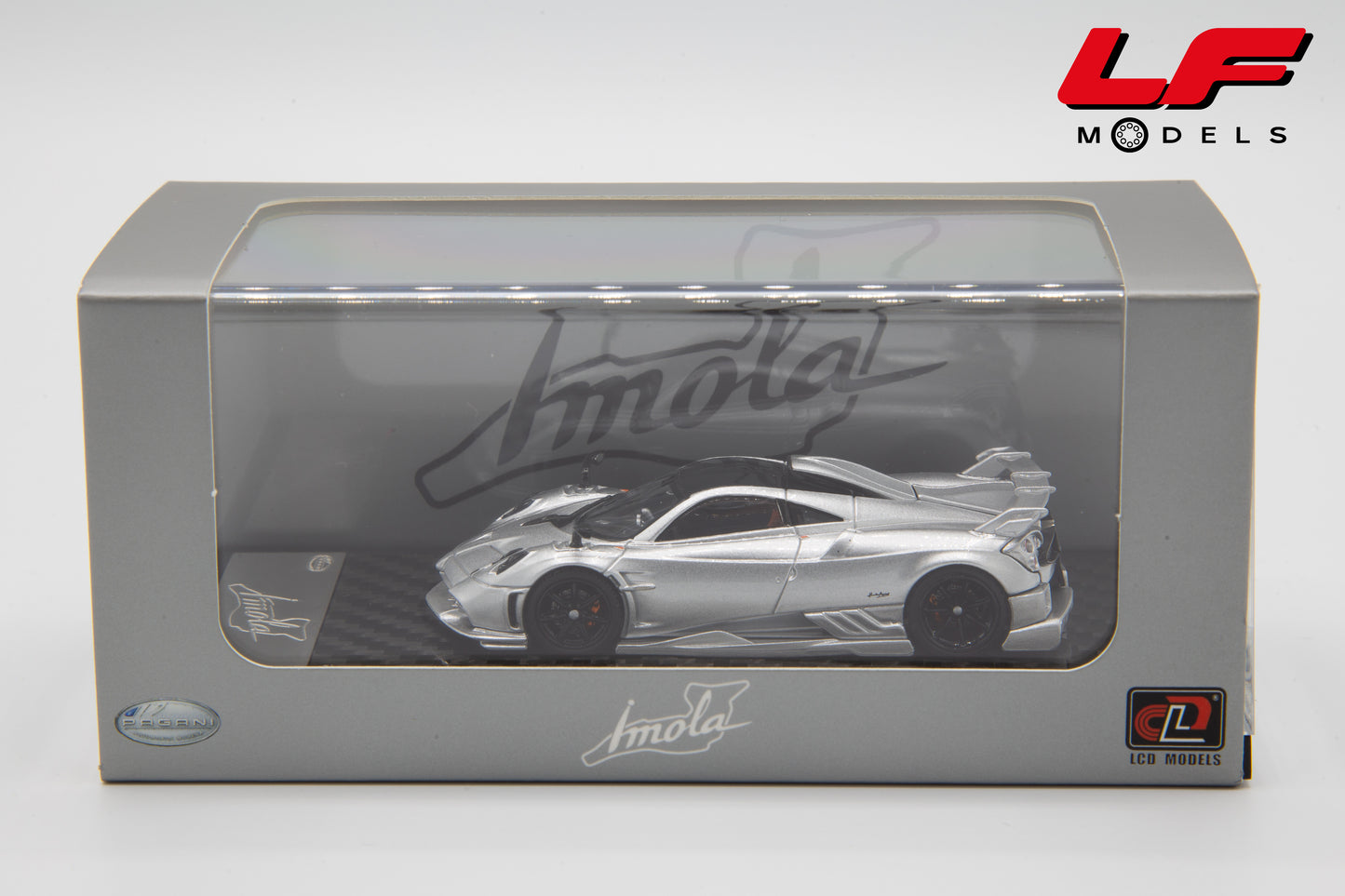 1:64 PAGANI IMOLA 2020 SILVER - LCD