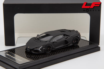 1:64 LAMBORGHINI REVUELTO HYBRID 2023 MATT BLACK - LCD