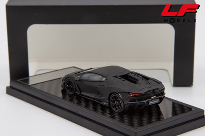 1:64 LAMBORGHINI REVUELTO HYBRID 2023 MATT BLACK - LCD