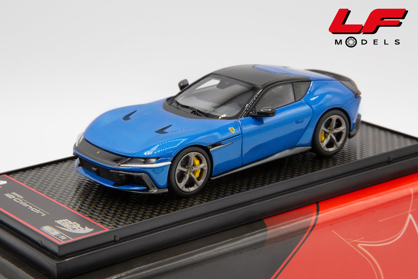 BBR FERRARI 12 CILINDRI COUPE 2024 BLU CORSA BBRC299D 1:43