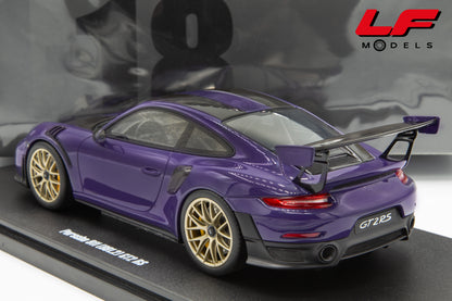 1:18 PORSCHE 911 991-2 GT2 RS COUPE 2021 ULTRAVIOLET GT926 - GT SPIRIT