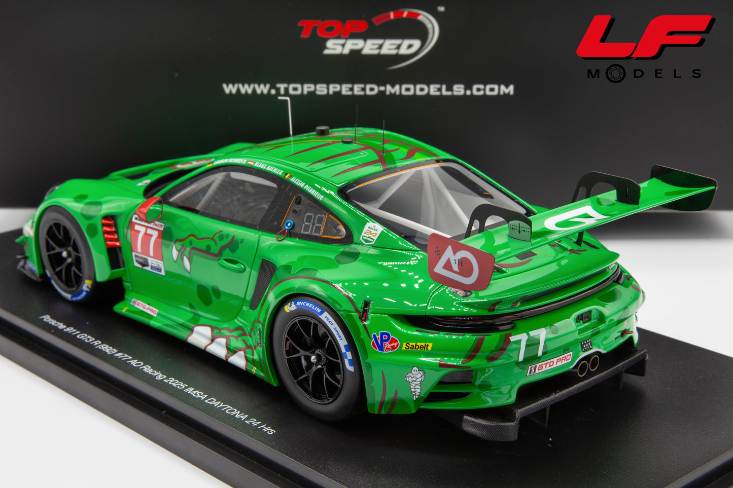 1:18 PORSCHE 911 992 GT3 R TEAM AO IMSA 24H DAYTONA 2025 - TOP SPEED