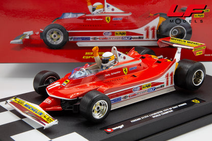 1:18 FERRARI 312 T4 J. SCHECKTER WIN. MONZA GP 1979 WORLD CHAMPION - BURAGO