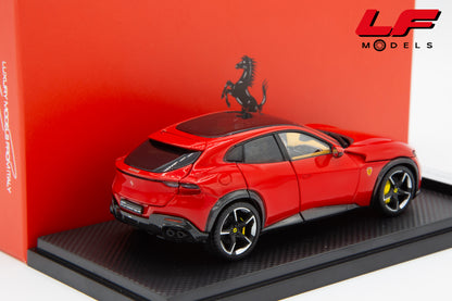 1:43 FERRARI PUROSANGUE PANORAMIC ROOF 2022 FULL OPENINGS ROSSO CORSA - BBR