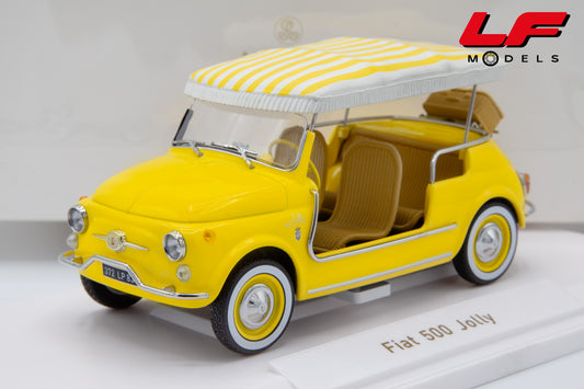 1:18 FIAT 500 JOLLY 1965 YELLOW - NOREV