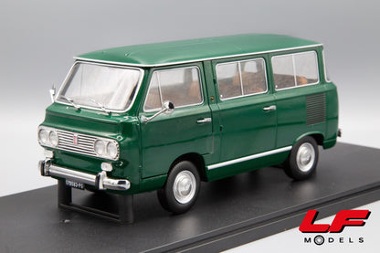 1:18 FIAT 850 FAMILIARE SERIE 2 VERDE OLIVA 1970 - MITICA