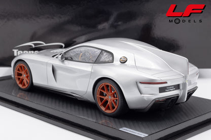 modellino tuoring superleggera aero3 tecnomodel 1:18 TM18-270C vista posteriore